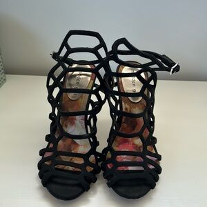 Madden Girl Cage Heels Size 8